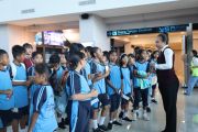 Bandara Sentani kenalkan dunia kebandarudaraan bagi generasi muda