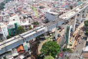 DKI sepekan, LRT sampai Dukuh Atas hingga pemasangan rambu batas JPO