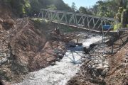 Kementerian PU memperkuat Jembatan Enang-Enang di Aceh