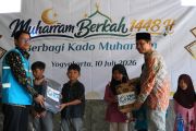 PLN salurkan 50 paket perlengkapan sekolah ke santri Sahabat Al Qur'an Musa