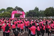 Ribuan peserta ramaikan Smartfren Run 5K di Kota Jambi