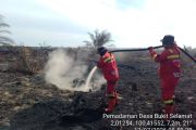 Forestry Ministry contains 7-ha fire in Riau as cooling continues