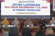 Kota Magelang jadi lokus Studi Lapangan PKA Polri