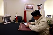 Presiden Prabowo sampaikan belasungkawa atas wafatnya ayah Emir Qatar