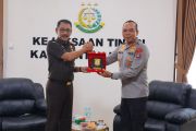 Kapolda Kaltara Kunjungan Silaturahmi ke Kejati Kaltara, Perkuat Sinergitas Antar APH