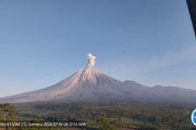 Aktivitas Gunung Semeru masih didominasi gempa erupsi
