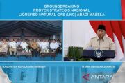 Prabowo: LNG Abadi Masela proyek penting yang ditunggu tiga dekade