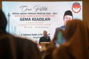 Rahmat Saleh dilantik sebagai Ketua Umum Gema Keadilan