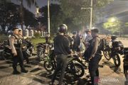 Brimob Polda Metro Jaya bubarkan balap liar di Cipayung Jaktim