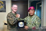 Korps Marinir TNI AL pererat hubungan dengan Marinir AS