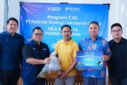 Dari Kolong Tol untuk Ketahanan Pangan, PT Pelindo Sinergi Lokaseva Panen Perdana TJSL Nila Berdaya