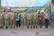 Lanud Iswahjudi panen tebu dukung program ketahanan pangan nasional