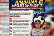 Kapolres Dharmasraya siagakan personel amankan Nobar Piala Dunia 2026