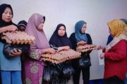 TPPKK Agam salurkan bahan kebutuhan pokok bagi warga huntara&nbsp;