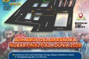 Polresta Bandarlampung rekayasa lalu lintas saat final Piala Dunia 2026