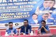 Pengurus baru DPD PAN Kotim langsung tancap gas