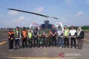 Danrem 042/Gapu sisir wilayah rawan karhutla dari udara