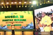 Akhirnya Ilham Arief Sirajuddin pimpin Golkar Sulsel secara aklamasi