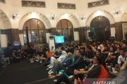 Warga Medan padati Posbloc nobar Piala Dunia bersama Menkomdigi