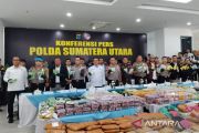Polda Sumut tangani 3.865 kasus narkoba libatkan 4.628 tersangka