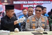 Polda Sumbar musnahkan barang bukti narkotika