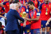 Piala Dunia 2026 - Rodri, kapten timnas Spanyol raih Bola Emas