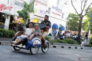Becak listrik gratis Malioboro