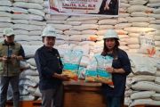 Anggota DPD RI Lalita salurkan 3,1 ton beras bagi warga di Papua