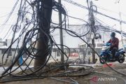 Legislator masifkan Gerakan 5M tata kabel udara Jakarta