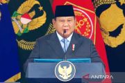 Prabowo hargai pengorbanan orang tua perwira TNI-Polri
