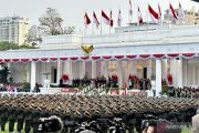 Presiden lantik 1.177 perwira TNI-Polri di Istana Merdeka