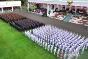 Prabowo hargai pengorbanan orang tua perwira TNI-Polri