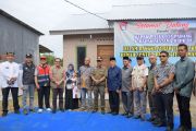 BNPB Serahkan Tiga Unit Huntap Mandiri Berbahan Sepablock, PT Semen Padang Sampaikan Apresiasi