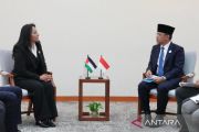 Sugiono bertemu menteri Palestina, bahas komitmen dukung kemerdekaan