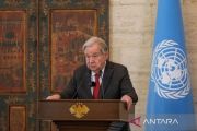 Sekjen PBB prihatin dengan eskalasi konflik Rusia-Ukraina