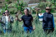 Polri dukung swasembada pangan lewat budi daya bawang putih