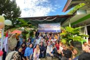 Akademisi Empat Kampus Hibur Anak-anak Penyintas Banjir SD Bustanul Ulum Semen Padang Lewat ASPIKOM CARE 2026