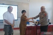 Alumni SMPN 2 Tomohon bantu lima unit terompet Marching Band