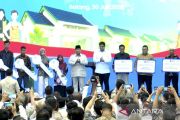 Prabowo leads signing of 62,000 subsidized home mortgages