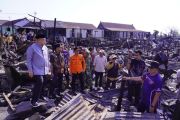 Polisi cari penyebab kebakaran 57 rumah di Tallo
