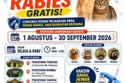 Distankan Pekanbaru gelar Vaksinasi Rabies Gratis lindungi hewan dan pemilik
