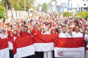 Pemkab OKI bagikan 3.000 bendera Merah Putih semarakkan HUT ke-81 RI