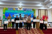 Bank Sumsel Babel raih penghargaan Pemprov Sumsel pada peringatan Hari Anak Nasional 2026