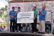 AAMAI menyalurkan Program CSR ketahanan pangan di Selomartani Sleman