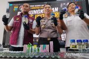 Polda Sumut ungkap rumah produksi liquid vape mengandung etomidate