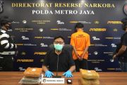 Polda Metro Jaya gagalkan peredaran empat kilogram ganja di Jakbar