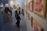 Pameran seni rupa karya anak di Padang