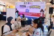 Semarak HUT RI ke-81, Imigrasi Dumai gelar Eazy Passport x PASPORIA di Citimall
