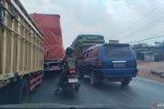 Polres Banyuasin bentuk tim urai kemacetan di Jalintim KM 17