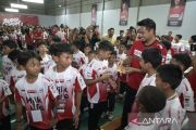 16 bibit atlet bulu tangkis raih Super Tiket Audisi PB Djarum di Makassar